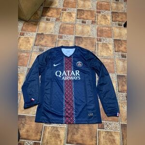 Nike  PSG 2025/26 Long Sleeve Jersey Size M